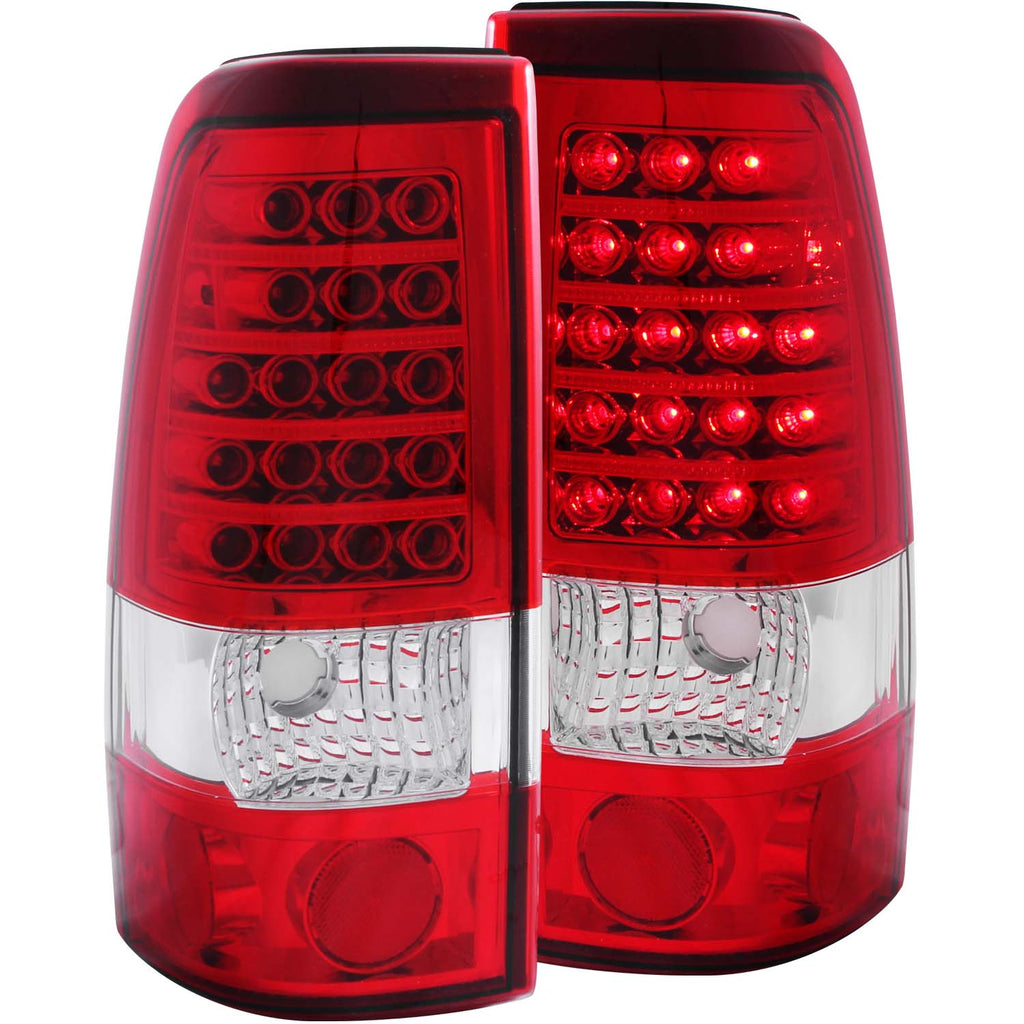 ANZO USA 311010 Tail Light Assembly for Select Chevrolet Silverado 1500, Chevrolet Silverado 2500, Chevrolet Silverado HD, Chevrolet Silverado HD, GMC Sierra 1500, GMC Sierra
