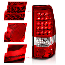 Load image into Gallery viewer, ANZO USA 311010 Tail Light Assembly for Select Chevrolet Silverado 1500, Chevrolet Silverado 2500, Chevrolet Silverado HD, Chevrolet Silverado HD, GMC Sierra 1500, GMC Sierra