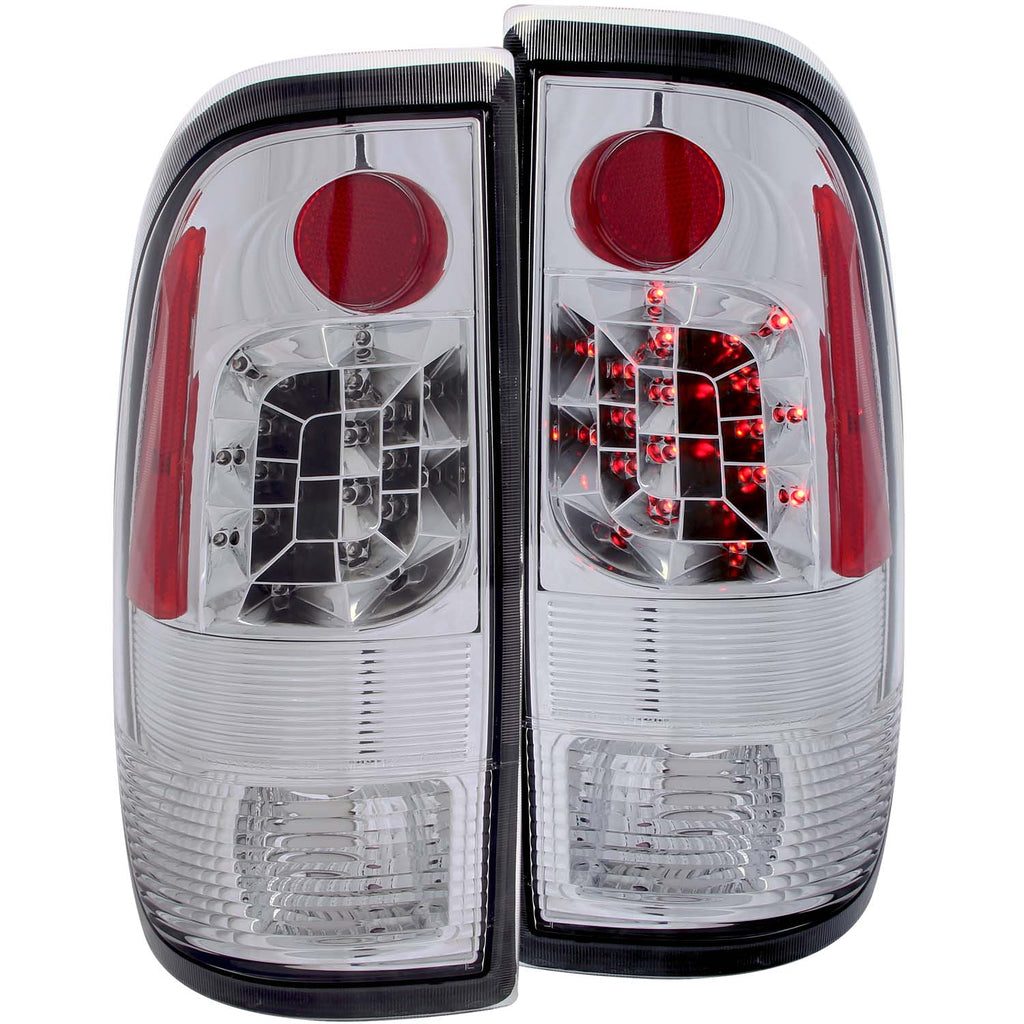 ANZO USA 311026 Tail Light Assembly for Select Ford F-150, Ford F-150 Heritage, Ford F-250, Ford F-250 Super Duty, Ford F-350 Super Duty