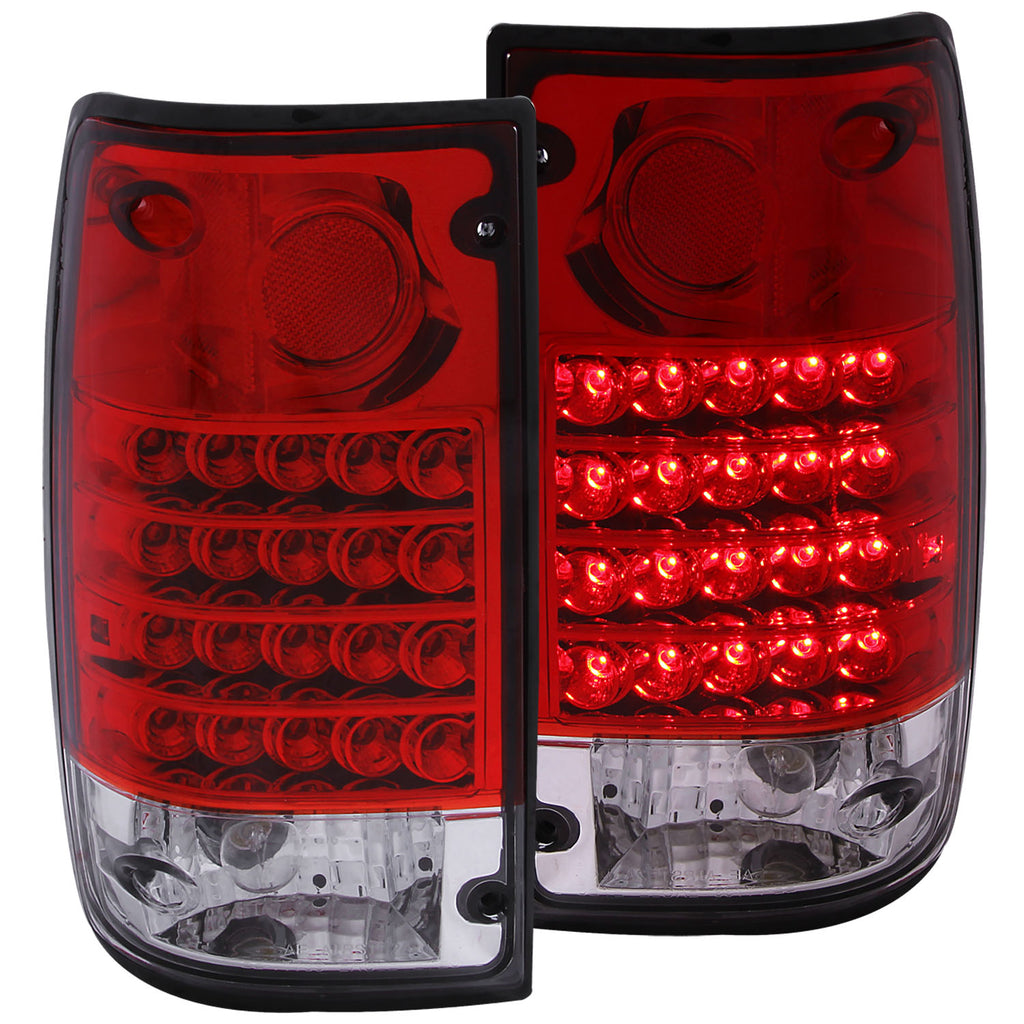 ANZO USA 311043 Tail Light Assembly for Select Toyota Pickup