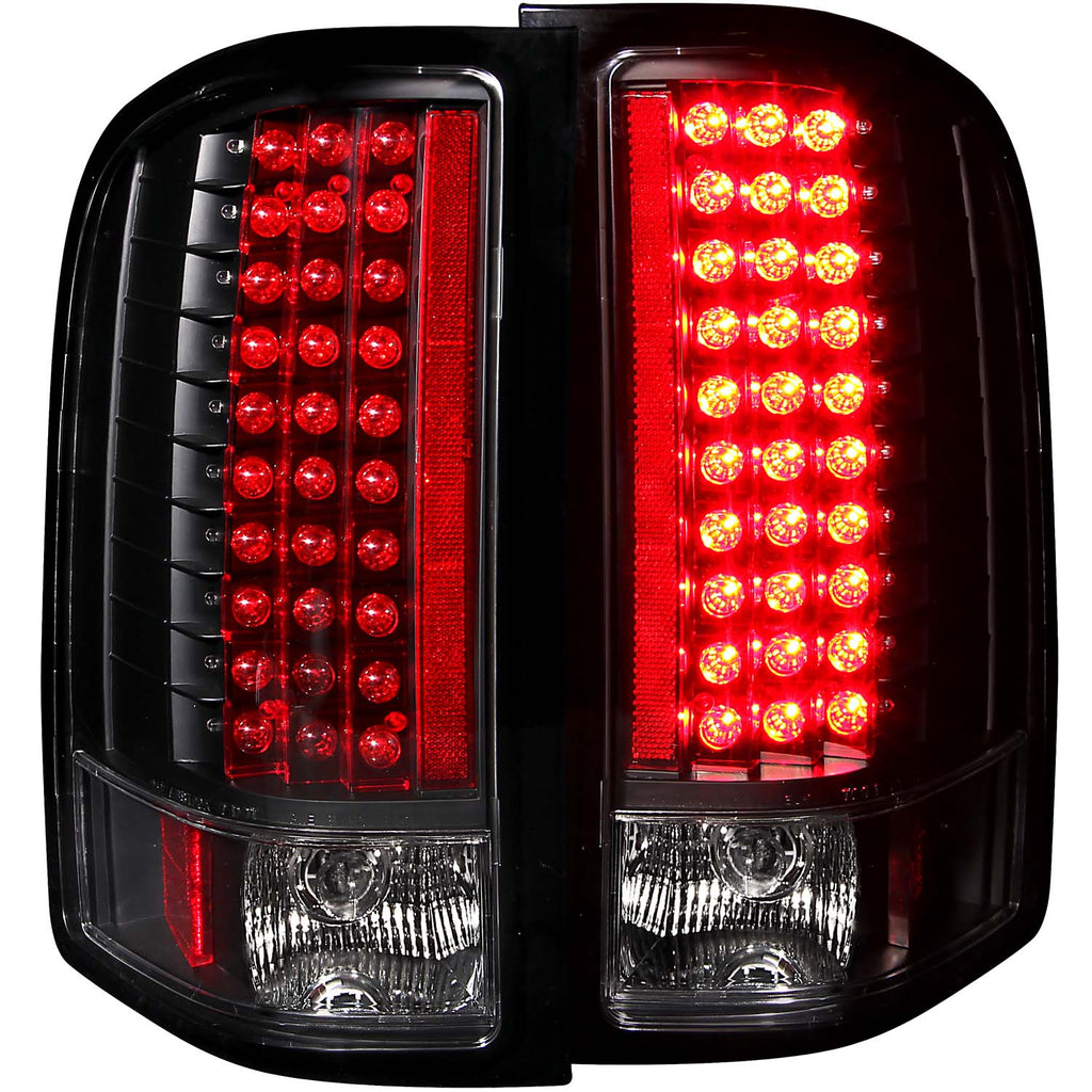 ANZO USA 311081 Tail Light Assembly for Select Chevrolet Silverado 1500, Chevrolet Silverado HD, Chevrolet Silverado HD Classic, Chevrolet Silverado Classic, Chevrolet Silverado HD