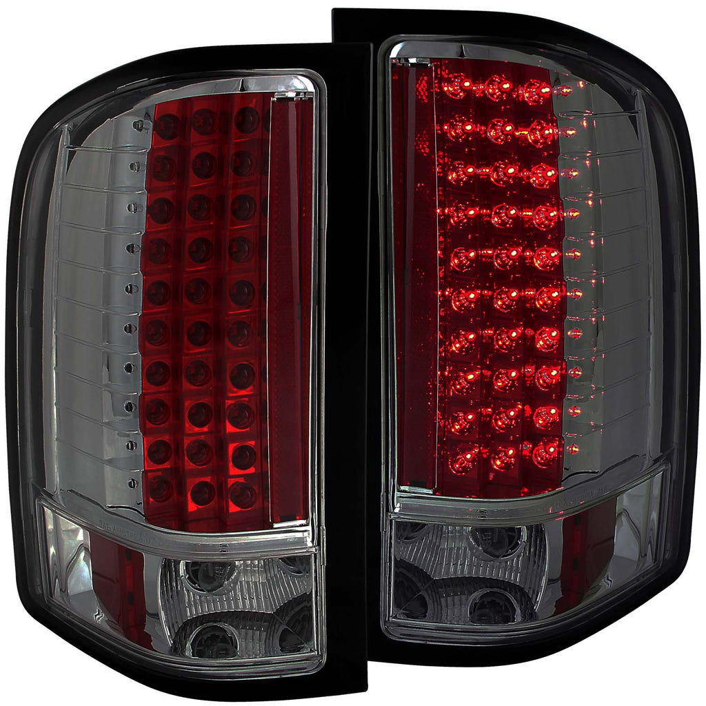 ANZO USA 311159 Tail Light Assembly for Select Chevrolet Silverado 1500, Chevrolet Silverado HD, Chevrolet Silverado HD Classic, Chevrolet Silverado Classic, Chevrolet Silverado HD