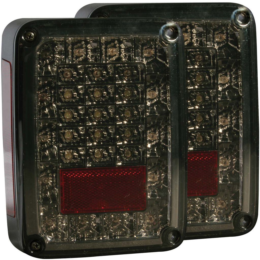 ANZO USA 311203 Tail Light Assembly for Select Jeep Wrangler