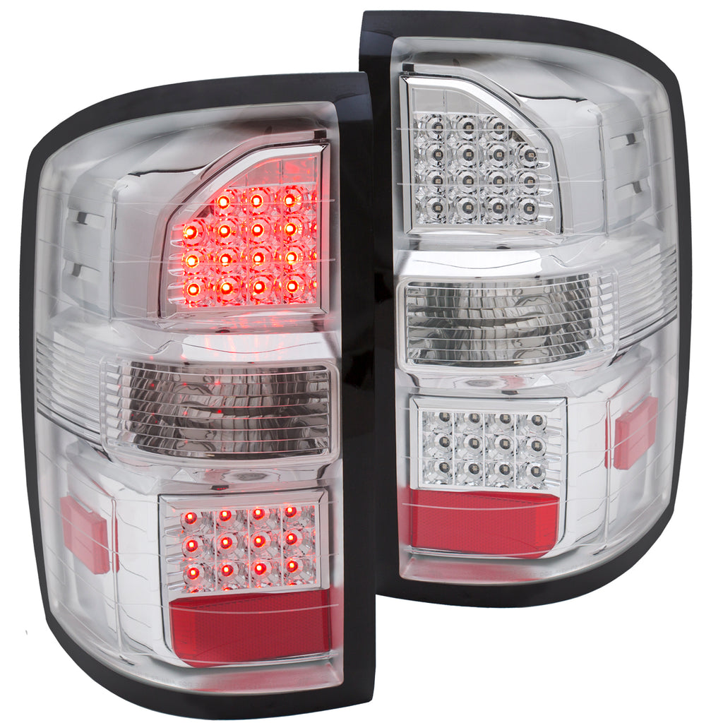ANZO USA 311219 Tail Light Assembly for Select GMC Sierra 1500, GMC Sierra HD