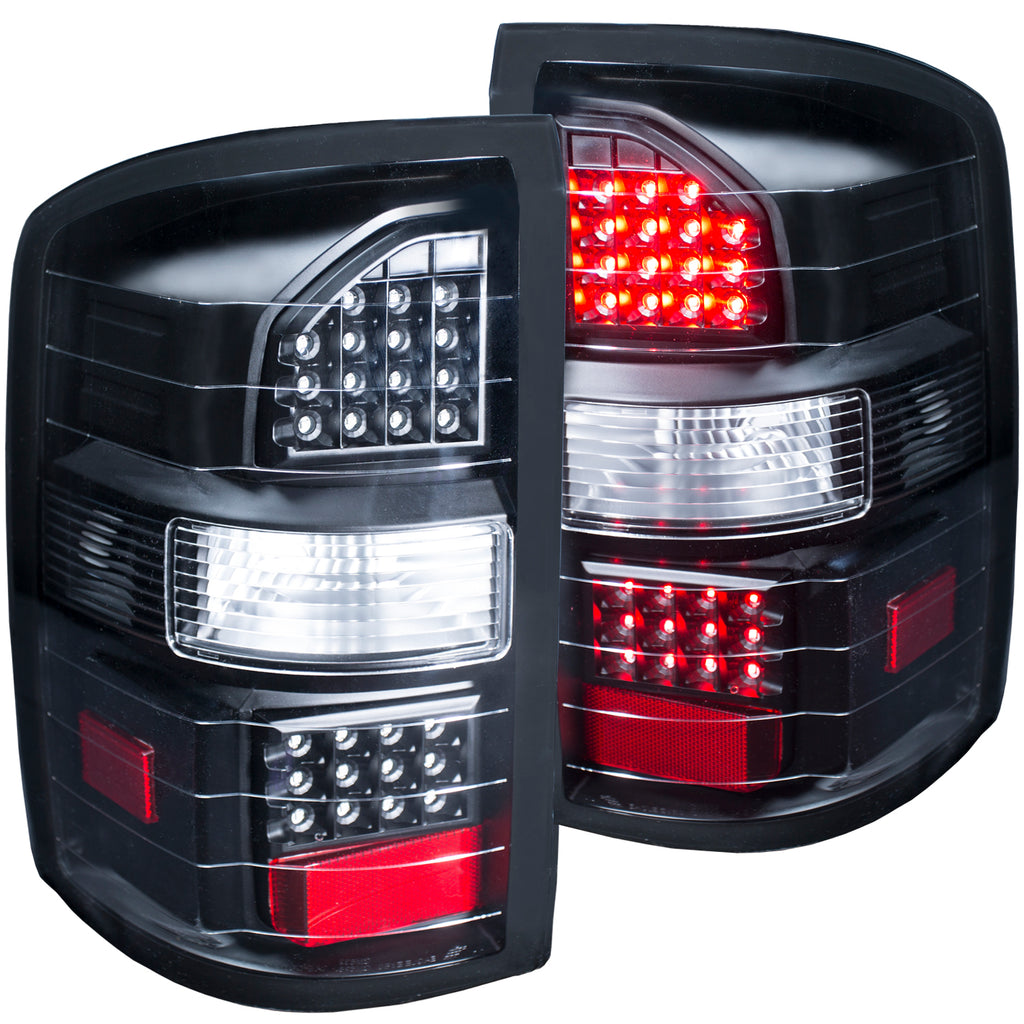 ANZO USA 311220 Tail Light Assembly for Select GMC Sierra 1500, GMC Sierra HD