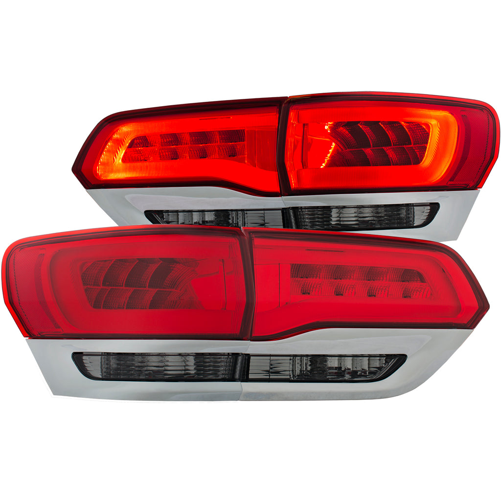 ANZO USA 311251 Tail Light Assembly for Select Jeep Grand Cherokee