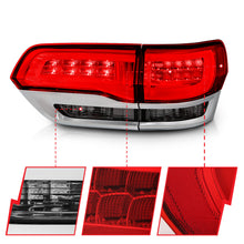 Load image into Gallery viewer, ANZO USA 311251 Tail Light Assembly for Select Jeep Grand Cherokee