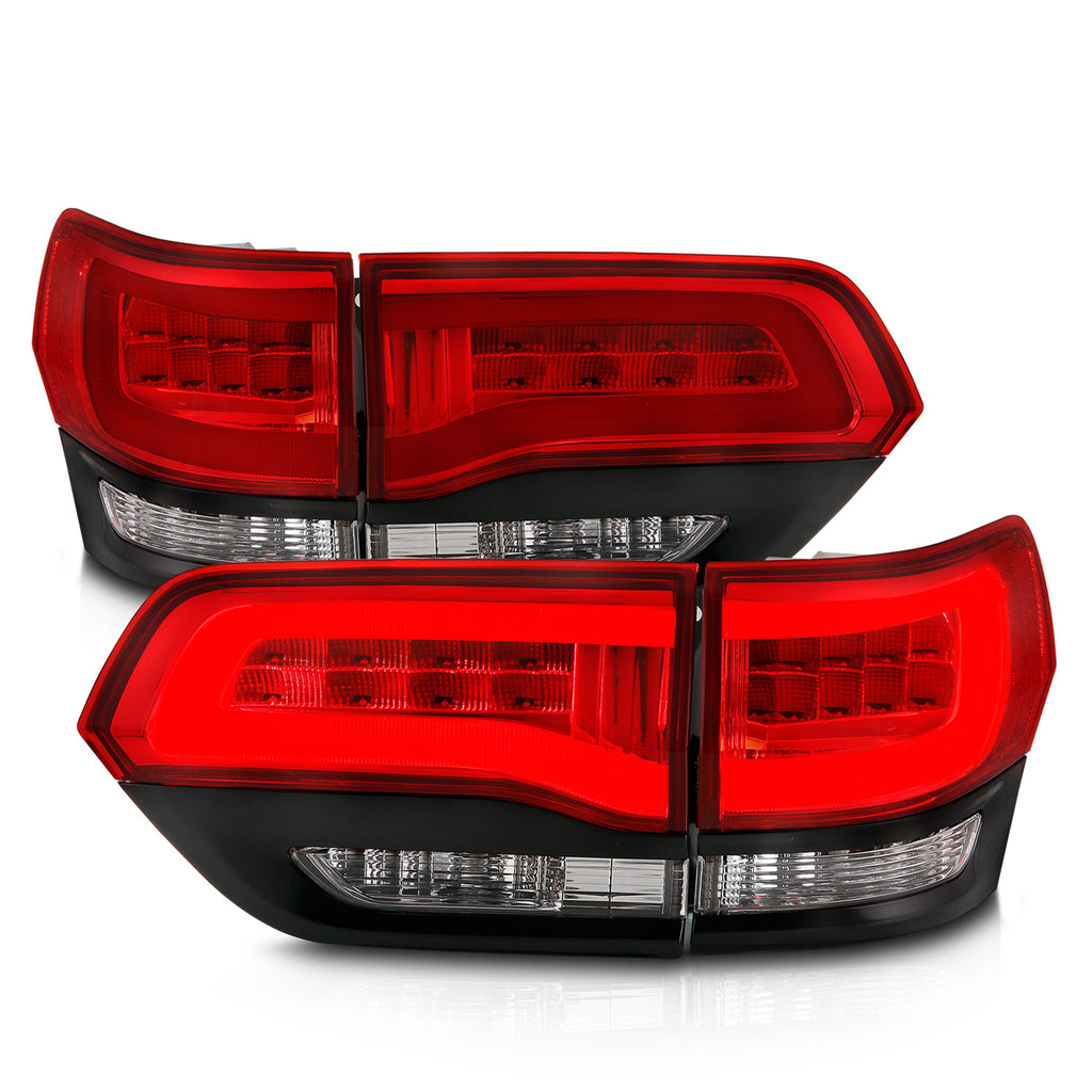 ANZO USA 311268 Tail Light Assembly for Select Jeep Grand Cherokee, Jeep Grand Cherokee WK