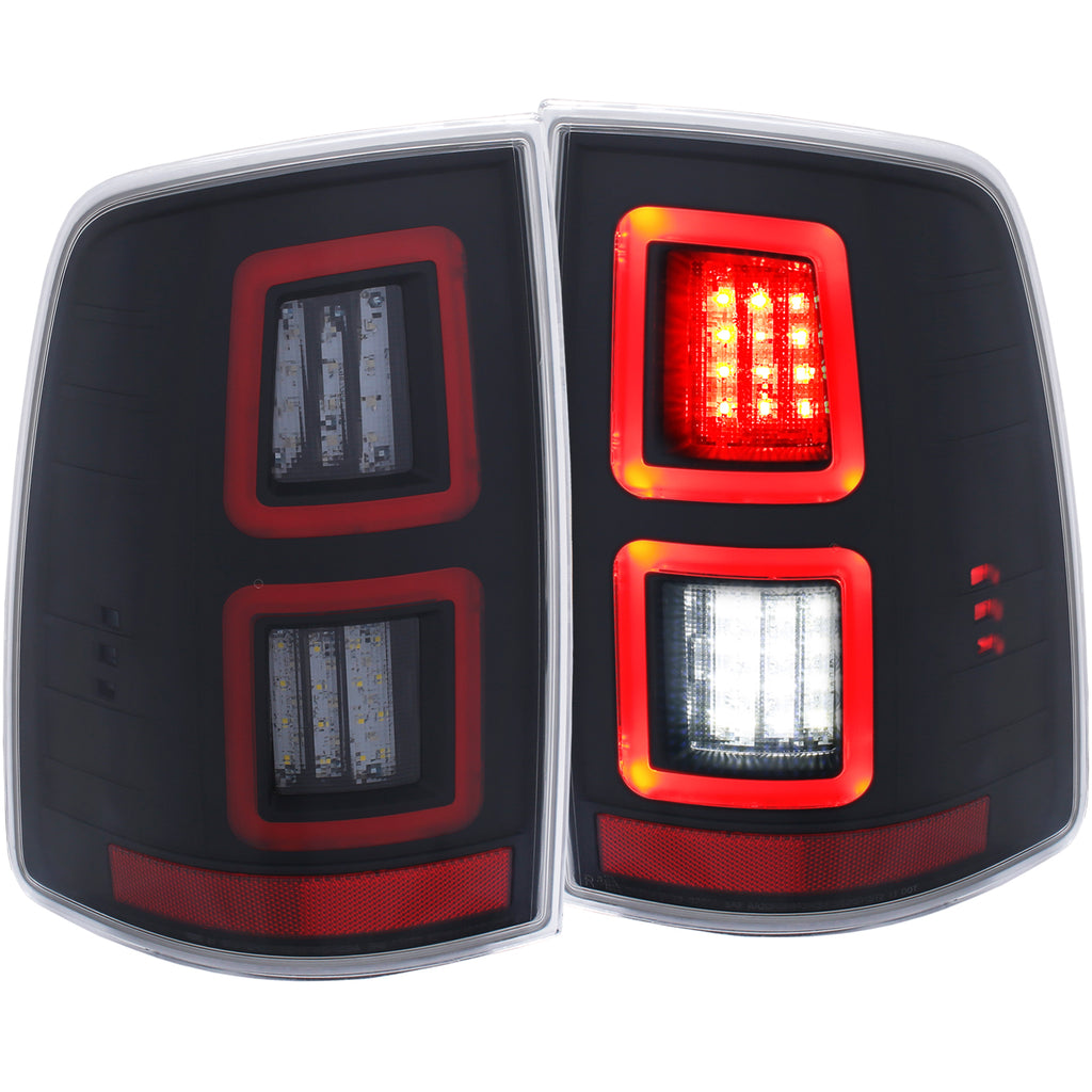 ANZO USA 311273 Tail Light Assembly for Select Dodge Ram 1500, Dodge Ram 2500, Dodge Ram 3500, Ram 1500, Ram Classic, Ram 2500, Ram