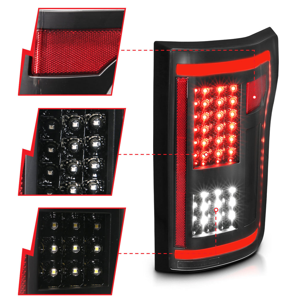 ANZO USA 311285 ANZO USA Led Taillights for Select Ford F-150
