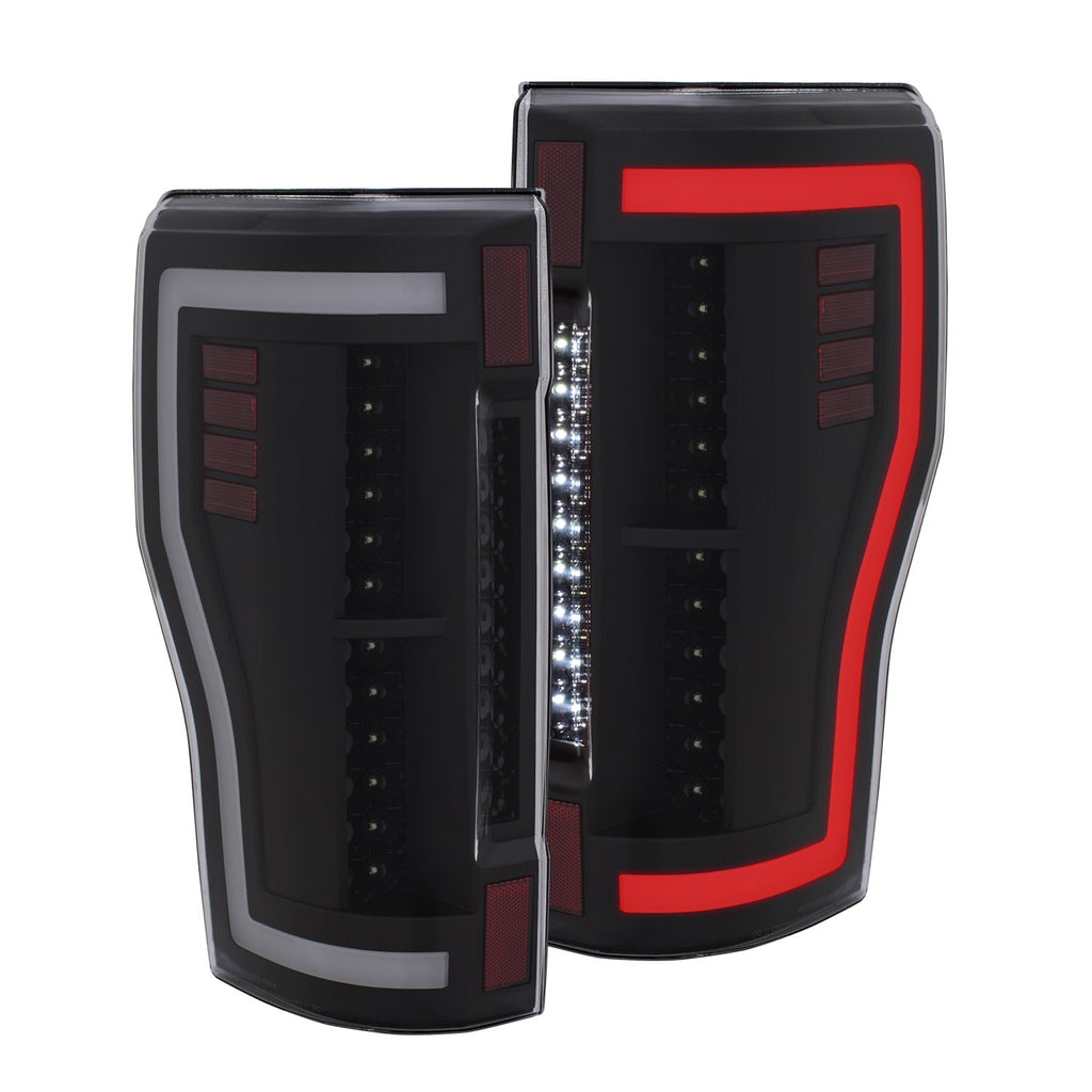 ANZO USA 311287 Tail Light Assembly for Select Ford F-250 Super Duty, Ford F-350 Super Duty, Ford F-450 Super Duty