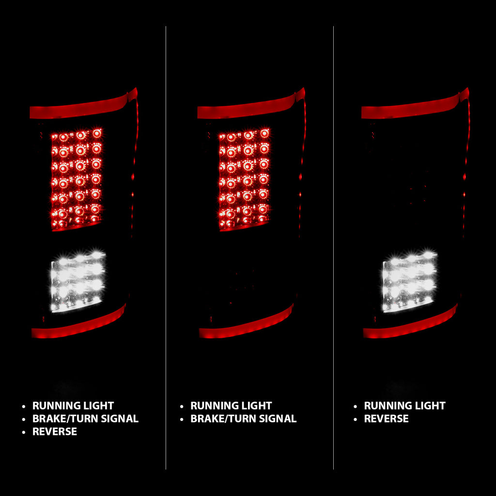 ANZO USA 311294 ANZO USA Led Taillights for Select Ford F-150