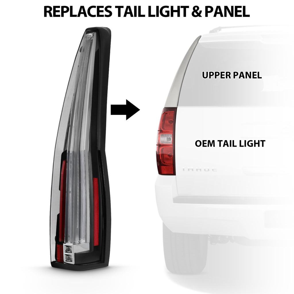 ANZO USA 311297 ANZO USA Led Taillights for Select Chevrolet Suburban, Chevrolet Suburban 1500, Chevrolet Suburban 2500, Chevrolet Tahoe, GMC Yukon, GMC Yukon XL 1500, GMC Yukon XL