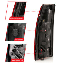 Load image into Gallery viewer, ANZO USA 311300 Tail Light Assembly for Select Cadillac Escalade, Chevrolet Blazer, Chevrolet C1500, Chevrolet C2500, Chevrolet C3500, Chevrolet K1500, Chevrolet K2500, Chevrolet K3500, Chevrolet Suburban 1500, Chevrolet Tahoe, GMC C1500, GMC C2500, GMC