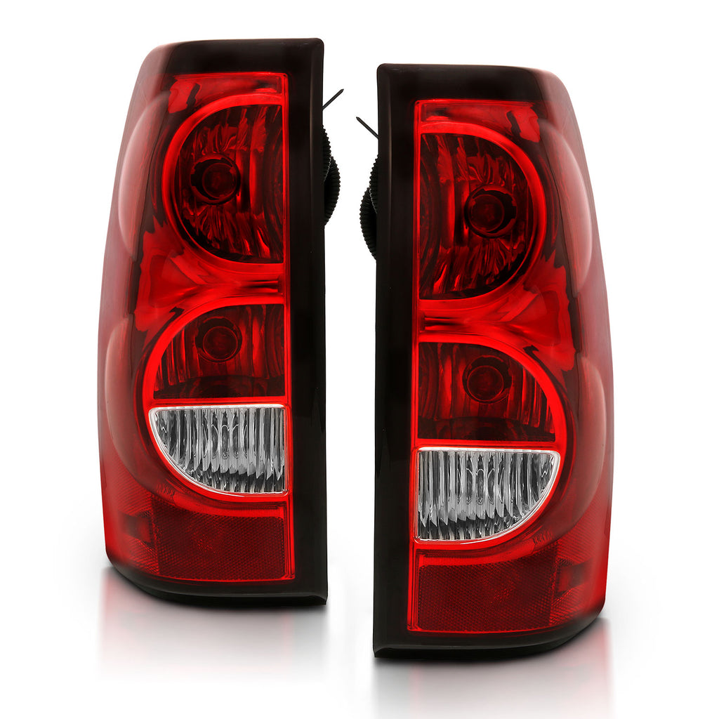 ANZO USA 311302 Tail Light Assembly for Select Chevrolet Silverado 1500, Chevrolet Silverado Classic, Chevrolet Silverado HD, Chevrolet Silverado HD Classic, Chevrolet Silverado 2500, Chevrolet Silverado HD, Chevrolet Silverado HD Classic, Chevrolet