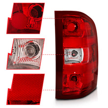 Load image into Gallery viewer, ANZO USA 311303 Tail Light Assembly for Select Chevrolet Silverado 1500, Chevrolet Silverado Classic, Chevrolet Silverado HD Classic, Chevrolet Silverado 2500, Chevrolet Silverado HD, Chevrolet Silverado HD Classic, Chevrolet Silverado 3500, Chevrolet