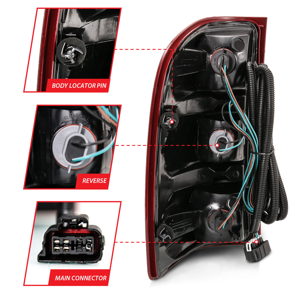 ANZO USA 311303 Tail Light Assembly for Select Chevrolet Silverado 1500, Chevrolet Silverado Classic, Chevrolet Silverado HD Classic, Chevrolet Silverado 2500, Chevrolet Silverado HD, Chevrolet Silverado HD Classic, Chevrolet Silverado 3500, Chevrolet