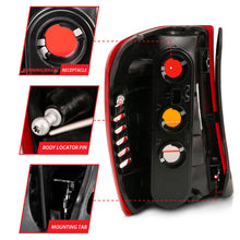 Load image into Gallery viewer, ANZO USA 311308 Tail Light Assembly for Select Jeep Grand Cherokee