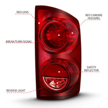 Load image into Gallery viewer, ANZO USA 311309 Tail Lights for Select Dodge Ram 1500, Dodge Ram 2500, Dodge Ram