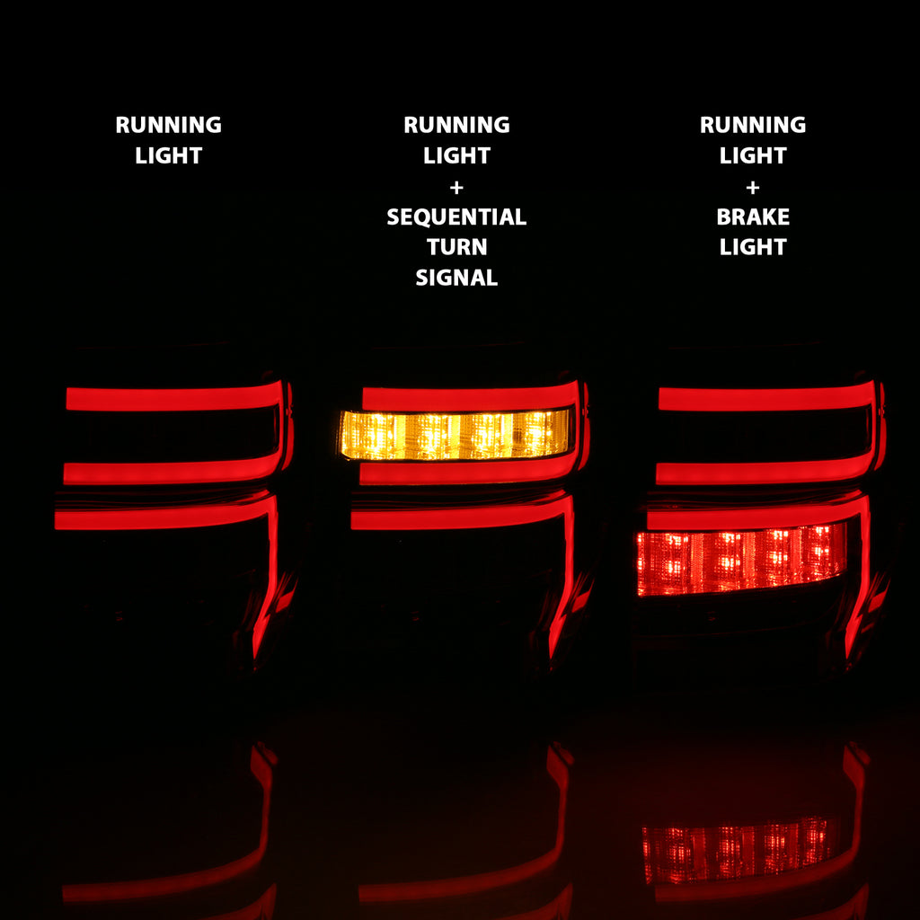 ANZO USA 311313 Tail Light Assembly for Select Toyota 4Runner