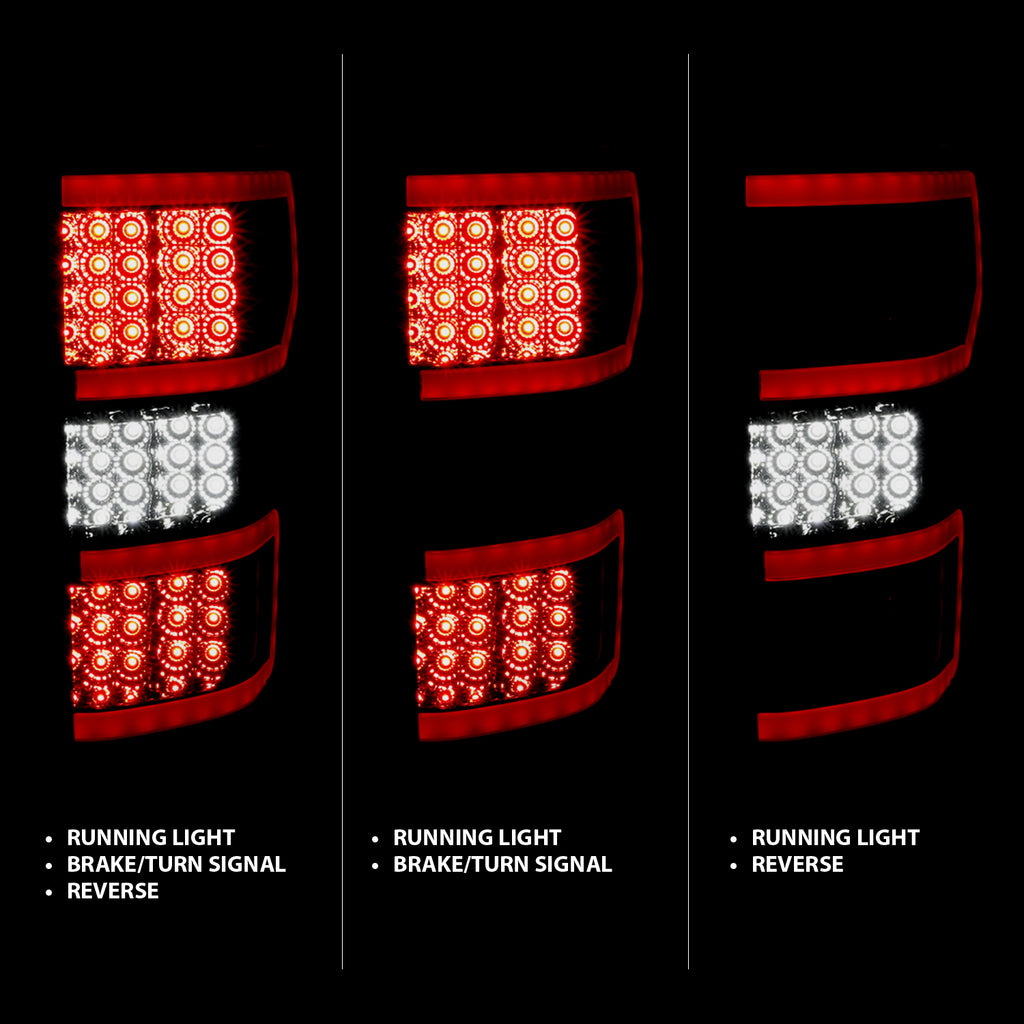 ANZO USA 311315 LED Tail Lights for Select Ford F-150