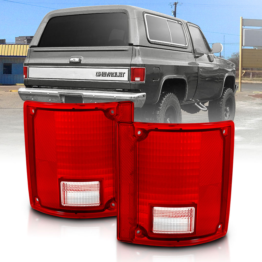 ANZO USA 311317 Taillights for Select Chevrolet Blazer, Chevrolet K5 Blazer, GMC Jimmy