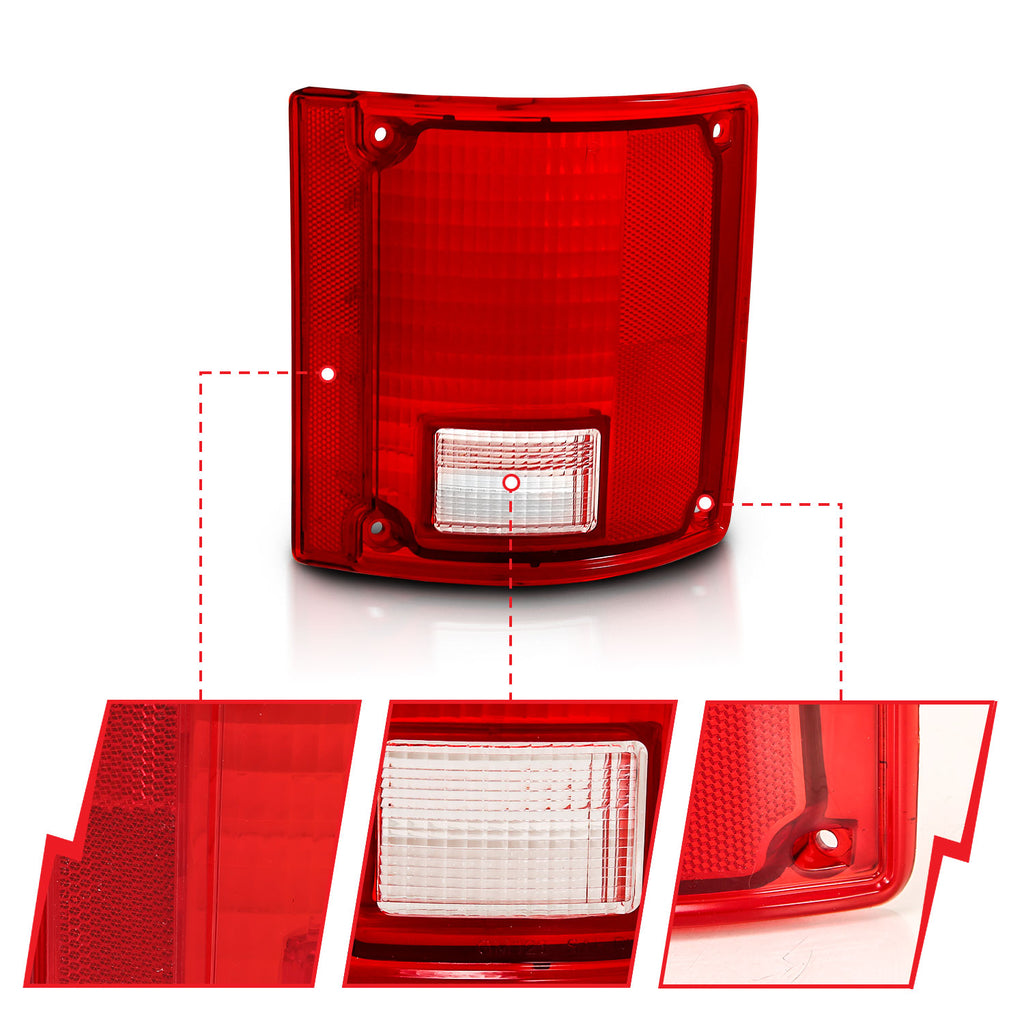 ANZO USA 311317 Taillights for Select Chevrolet Blazer, Chevrolet K5 Blazer, GMC Jimmy