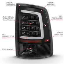 Load image into Gallery viewer, ANZO USA 311318 Tail Light Assembly for Select Dodge Ram 1500, Dodge Ram 2500, Dodge Ram 3500, Ram 1500, Ram Classic, Ram 2500, Ram