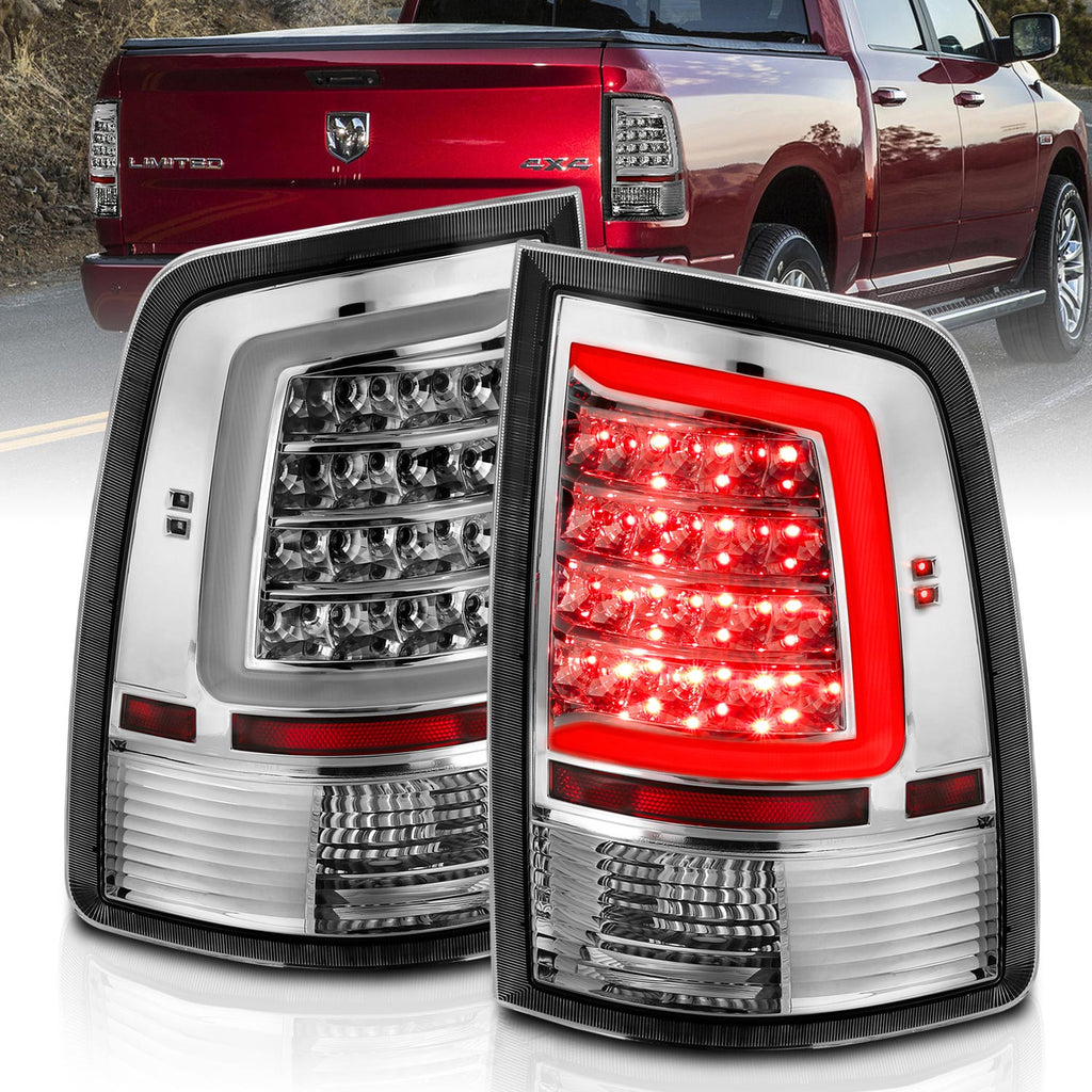 ANZO USA 311320 Tail Light Assembly for Select Dodge Ram 1500, Dodge Ram 2500, Dodge Ram 3500, Ram 1500, Ram Classic, Ram 2500, Ram