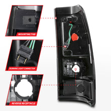 Load image into Gallery viewer, ANZO USA 311325 Tail Light Assembly for Select Chevrolet Silverado 1500, Chevrolet Silverado HD, Chevrolet Silverado 2500, Chevrolet Silverado HD, Chevrolet Silverado 3500, GMC Sierra 1500, GMC Sierra Classic, GMC Sierra HD, GMC Sierra HD Classic, GMC
