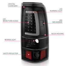 Load image into Gallery viewer, ANZO USA 311330 Tail Light Assembly for Select Chevrolet Silverado 1500, Chevrolet Silverado HD, Chevrolet Silverado 2500, Chevrolet Silverado HD, Chevrolet Silverado 3500, GMC Sierra 1500, GMC Sierra Classic, GMC Sierra HD, GMC Sierra 2500, GMC Sierra