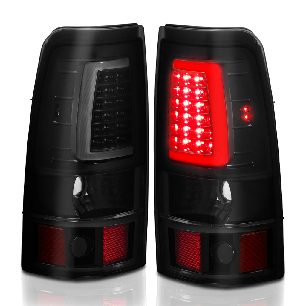 ANZO USA 311331 Tail Light Assembly for Select Chevrolet Silverado 1500, Chevrolet Silverado HD, Chevrolet Silverado 2500, Chevrolet Silverado HD, Chevrolet Silverado 3500, GMC Sierra 1500, GMC Sierra Classic, GMC Sierra HD, GMC Sierra 2500, GMC Sierra
