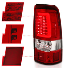 Load image into Gallery viewer, ANZO USA 311332 Tail Light Assembly for Select Chevrolet Silverado 1500, Chevrolet Silverado HD, Chevrolet Silverado 2500, Chevrolet Silverado HD, Chevrolet Silverado 3500, GMC Sierra 1500, GMC Sierra Classic, GMC Sierra HD, GMC Sierra 2500, GMC Sierra