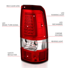 Load image into Gallery viewer, ANZO USA 311332 Tail Light Assembly for Select Chevrolet Silverado 1500, Chevrolet Silverado HD, Chevrolet Silverado 2500, Chevrolet Silverado HD, Chevrolet Silverado 3500, GMC Sierra 1500, GMC Sierra Classic, GMC Sierra HD, GMC Sierra 2500, GMC Sierra