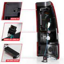 Load image into Gallery viewer, ANZO USA 311332 Tail Light Assembly for Select Chevrolet Silverado 1500, Chevrolet Silverado HD, Chevrolet Silverado 2500, Chevrolet Silverado HD, Chevrolet Silverado 3500, GMC Sierra 1500, GMC Sierra Classic, GMC Sierra HD, GMC Sierra 2500, GMC Sierra
