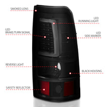 Load image into Gallery viewer, ANZO USA 311334 Tail Light Assembly for Select Chevrolet Silverado 1500, Chevrolet Silverado Classic, Chevrolet Silverado HD, Chevrolet Silverado HD Classic, Chevrolet Silverado 2500, Chevrolet Silverado HD, Chevrolet Silverado HD Classic, Chevrolet