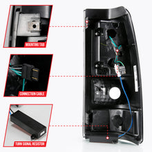 Load image into Gallery viewer, ANZO USA 311334 Tail Light Assembly for Select Chevrolet Silverado 1500, Chevrolet Silverado Classic, Chevrolet Silverado HD, Chevrolet Silverado HD Classic, Chevrolet Silverado 2500, Chevrolet Silverado HD, Chevrolet Silverado HD Classic, Chevrolet
