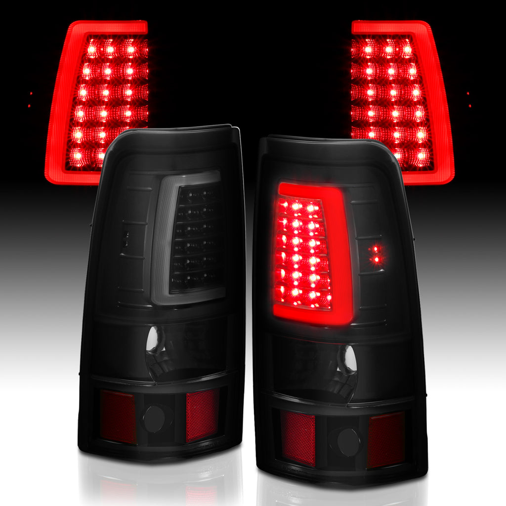ANZO USA 311334 Tail Light Assembly for Select Chevrolet Silverado 1500, Chevrolet Silverado Classic, Chevrolet Silverado HD, Chevrolet Silverado HD Classic, Chevrolet Silverado 2500, Chevrolet Silverado HD, Chevrolet Silverado HD Classic, Chevrolet