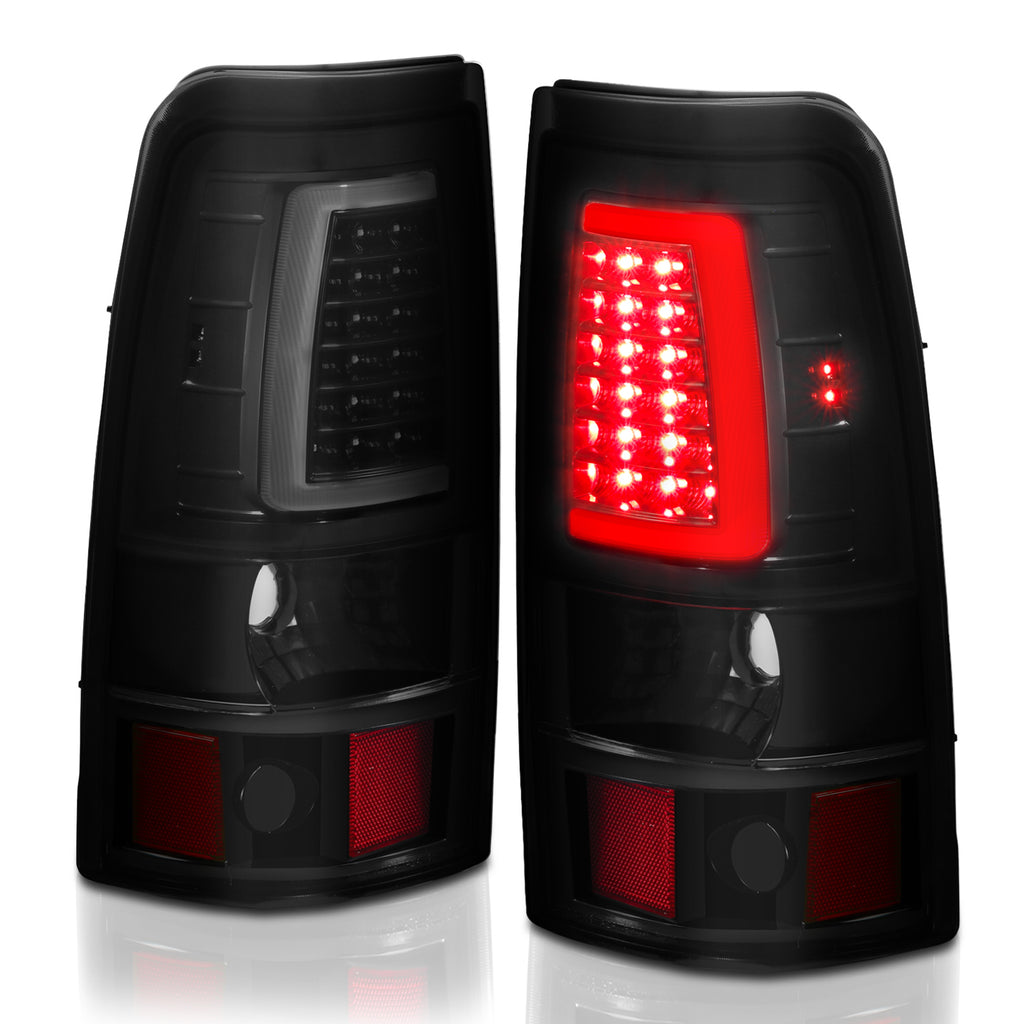 ANZO USA 311334 Tail Light Assembly for Select Chevrolet Silverado 1500, Chevrolet Silverado Classic, Chevrolet Silverado HD, Chevrolet Silverado HD Classic, Chevrolet Silverado 2500, Chevrolet Silverado HD, Chevrolet Silverado HD Classic, Chevrolet
