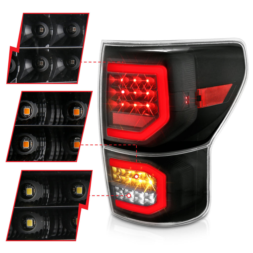 ANZO USA 311336 Tail Light Assembly for Select Toyota Tundra