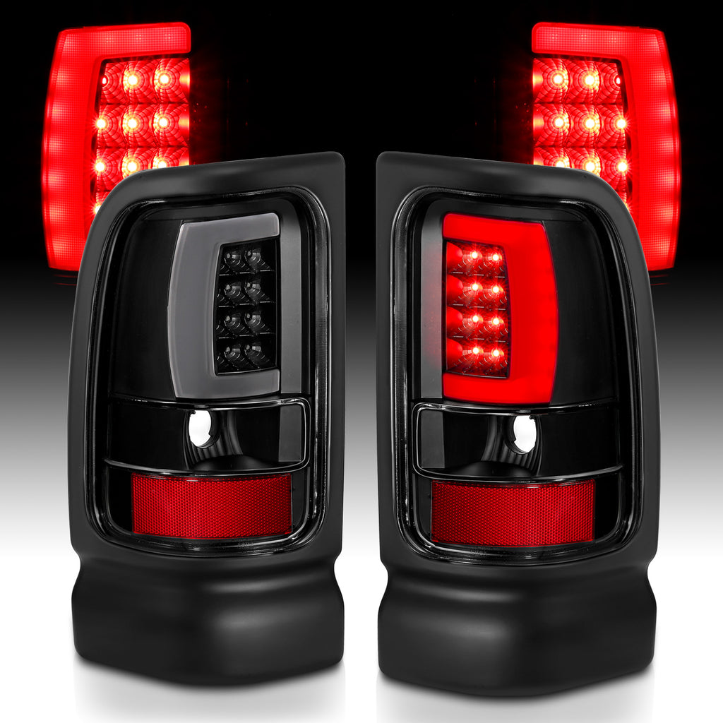 ANZO USA 311339 Tail Light Assembly for Select Dodge Ram 1500, Dodge Ram 2500, Dodge Ram