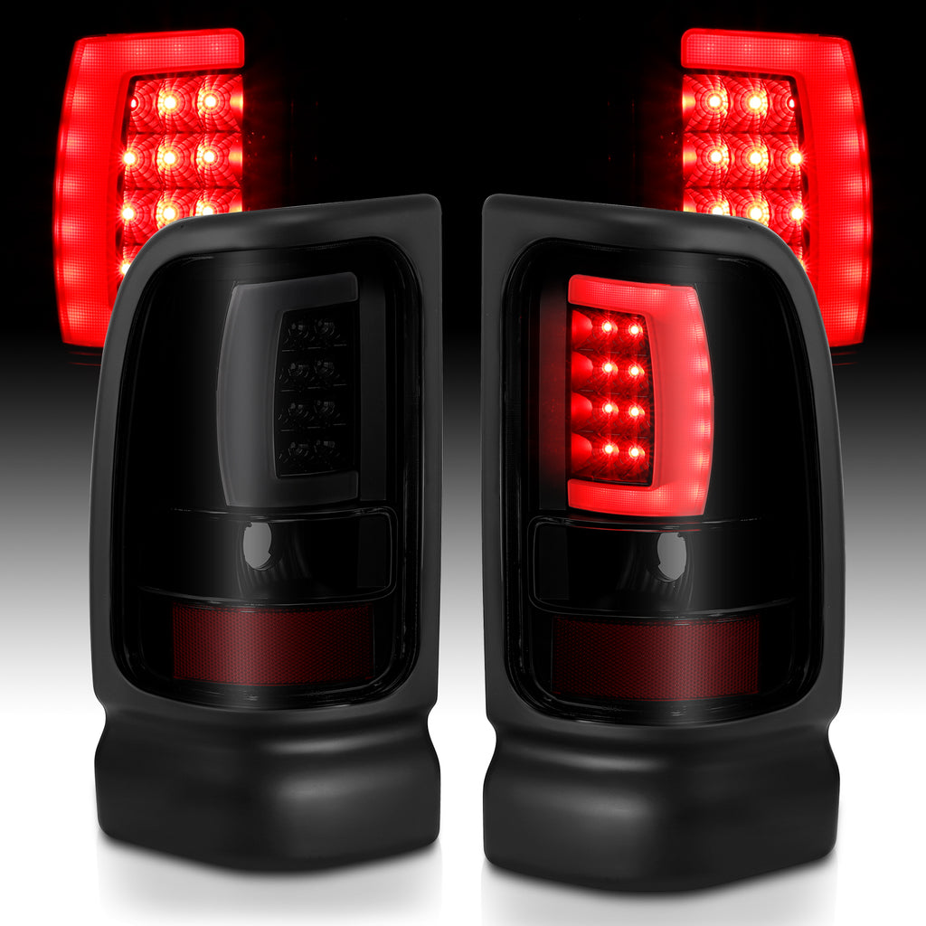 ANZO USA 311340 Tail Light Assembly for Select Dodge Ram 1500, Dodge Ram 2500, Dodge Ram