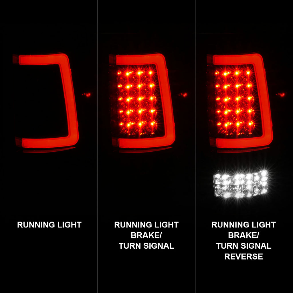 ANZO USA 311342 Tail Light Assembly for Select Ford F-150