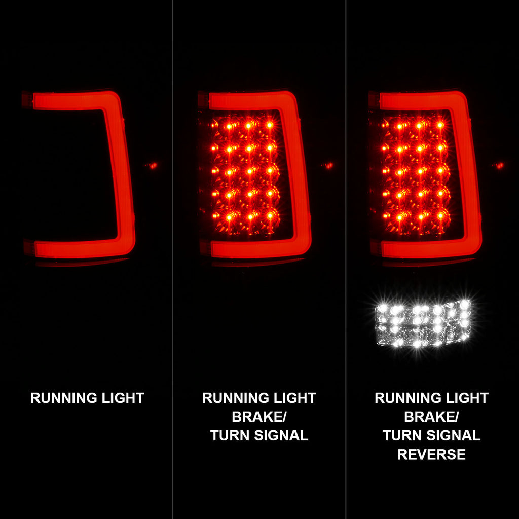 ANZO USA 311343 Tail Light Assembly for Select Ford F-150