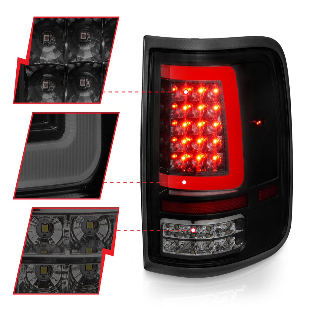 ANZO USA 311343 Tail Light Assembly for Select Ford F-150