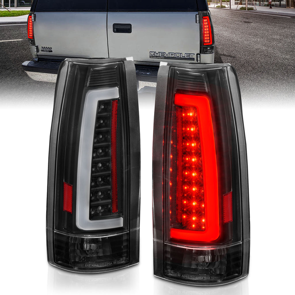 ANZO USA 311344 Tail Light Assembly for Select Cadillac Escalade, Chevrolet Blazer, Chevrolet C1500, Chevrolet C2500, Chevrolet C3500, Chevrolet K1500, Chevrolet K2500, Chevrolet K3500, Chevrolet Suburban, Chevrolet Tahoe, GMC C1500, GMC C2500, GMC