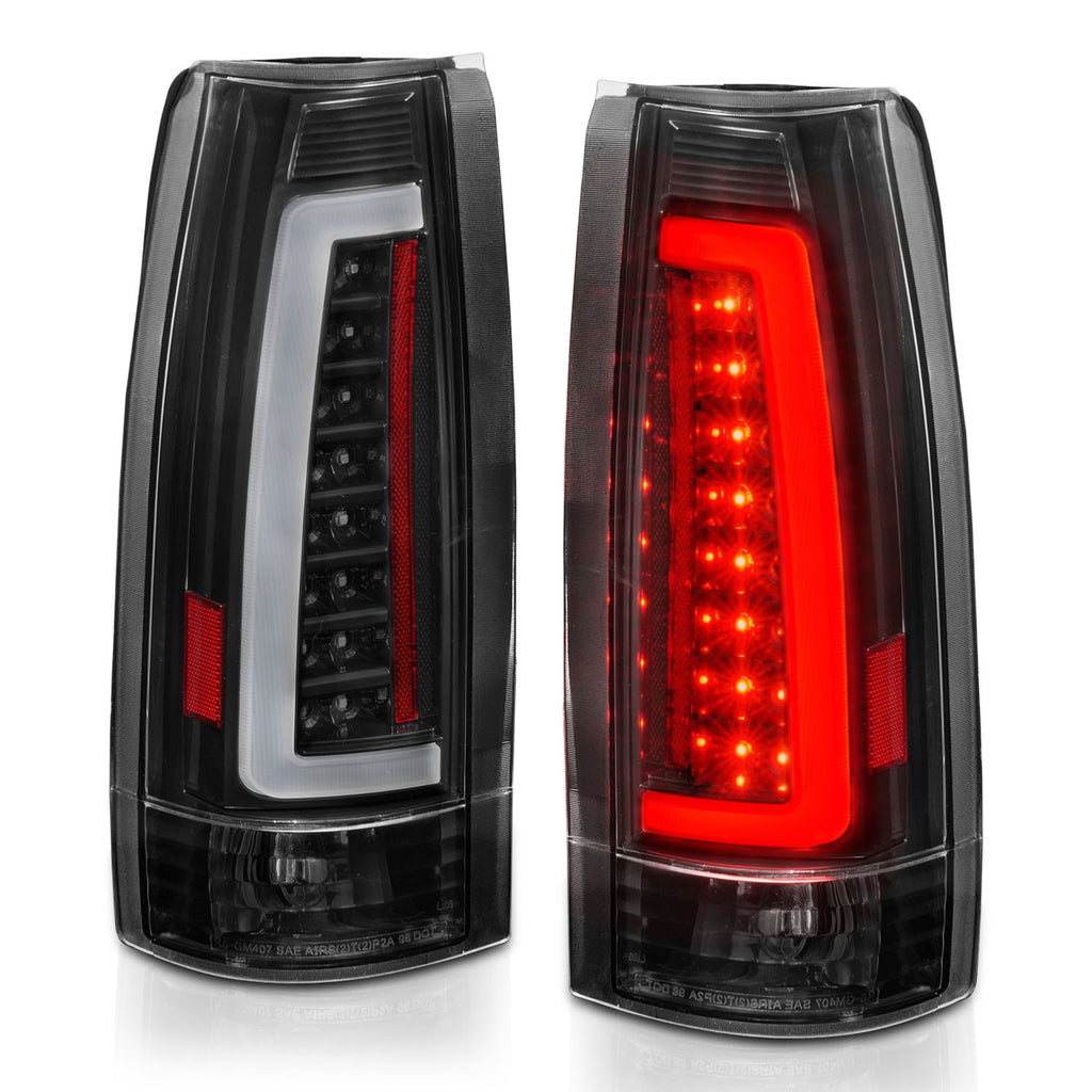 ANZO USA 311344 Tail Light Assembly for Select Cadillac Escalade, Chevrolet Blazer, Chevrolet C1500, Chevrolet C2500, Chevrolet C3500, Chevrolet K1500, Chevrolet K2500, Chevrolet K3500, Chevrolet Suburban, Chevrolet Tahoe, GMC C1500, GMC C2500, GMC