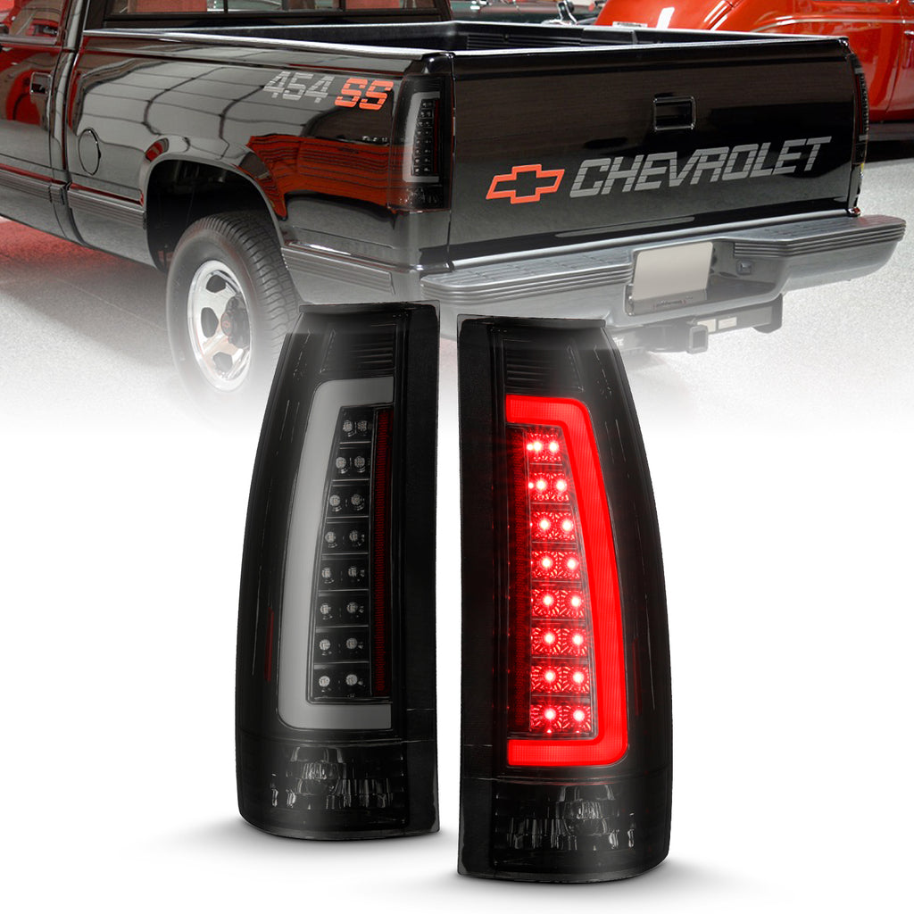 ANZO USA 311345 Tail Light Assembly for Select Cadillac Escalade, Chevrolet Blazer, Chevrolet C1500, Chevrolet C2500, Chevrolet C3500, Chevrolet K1500, Chevrolet K2500, Chevrolet K3500, Chevrolet Suburban, Chevrolet Tahoe, GMC C1500, GMC C2500, GMC