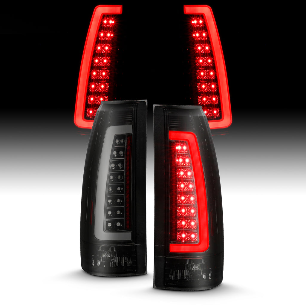ANZO USA 311345 Tail Light Assembly for Select Cadillac Escalade, Chevrolet Blazer, Chevrolet C1500, Chevrolet C2500, Chevrolet C3500, Chevrolet K1500, Chevrolet K2500, Chevrolet K3500, Chevrolet Suburban, Chevrolet Tahoe, GMC C1500, GMC C2500, GMC