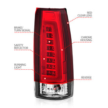 Load image into Gallery viewer, ANZO USA 311346 Tail Light Assembly for Select Cadillac Escalade, Chevrolet Blazer, Chevrolet C1500, Chevrolet C2500, Chevrolet C3500, Chevrolet K1500, Chevrolet K2500, Chevrolet K3500, Chevrolet Suburban, Chevrolet Tahoe, GMC C1500, GMC C2500, GMC
